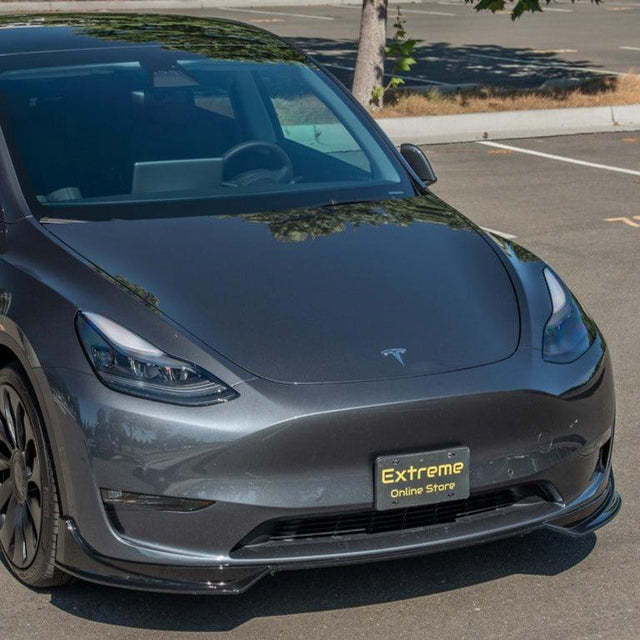 2020-Up Tesla Model Y Performance Front Splitter Lip