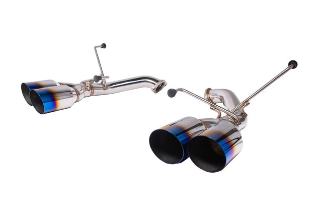 2022-Up Subaru WRX | Axle Back Muffler Delete Double Wall 4" Quad Tips Exhaust