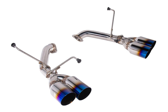 2022-Up Subaru WRX | Axle Back Muffler Delete Double Wall 4" Quad Tips Exhaust