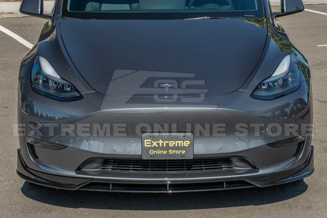 2020-Up Tesla Model Y Front Splitter Lip & Side Skirt