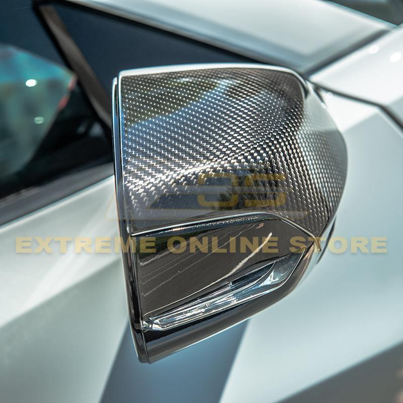 Corvette C8 Carbon Fiber Upper Mirror Covers