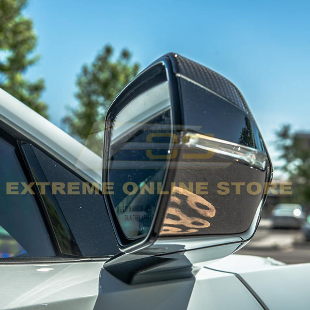 Corvette C8 Carbon Fiber Upper Mirror Covers