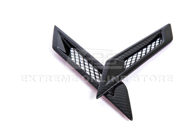 2009-15 Cadillac CTS-V Carbon Fiber Side Bumper Fender Vents