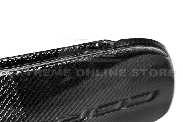 Chevrolet Corvette C5 Carbon Fiber Front License Plate Trim Cover