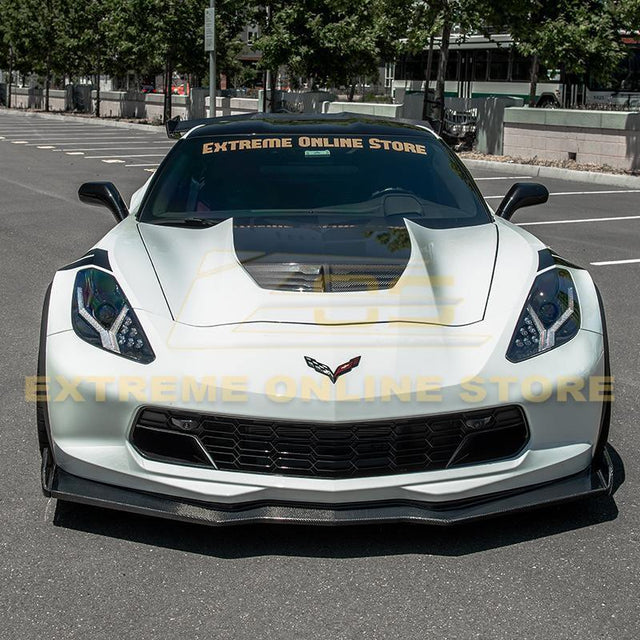 Corvette C7 Stage 2.5 ZR1 Conversion Extended Front Splitter