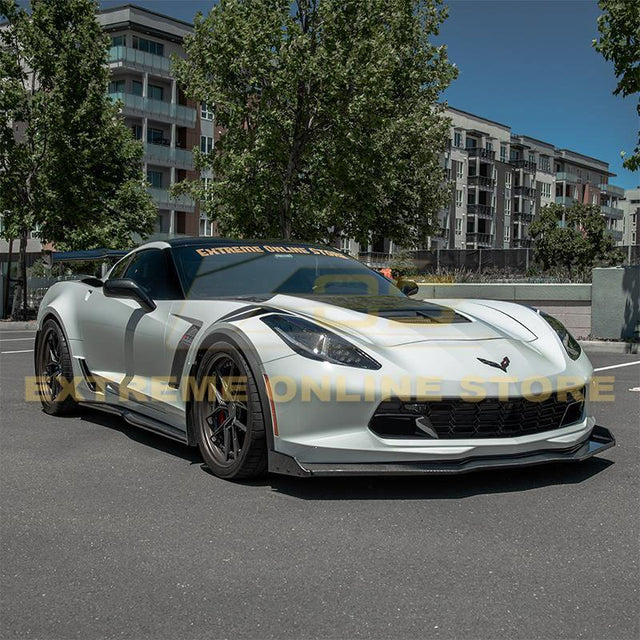 Corvette C7 Stage 2.5 ZR1 Conversion Extended Front Splitter