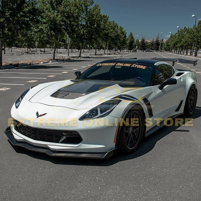 Corvette C7 Stage 2.5 ZR1 Conversion Extended Front Splitter