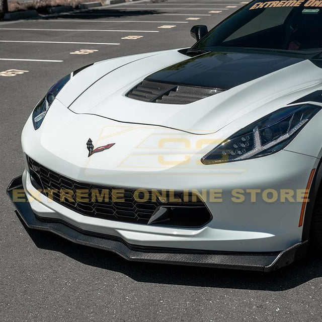 Corvette C7 Stage 2.5 ZR1 Conversion Extended Front Splitter