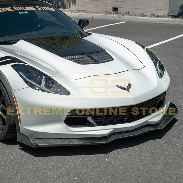 Corvette C7 Stage 2.5 ZR1 Conversion Extended Front Splitter