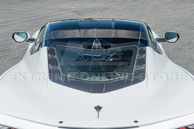 Chevrolet Corvette C8 Carbon Fiber Top Roof Pillar Bow