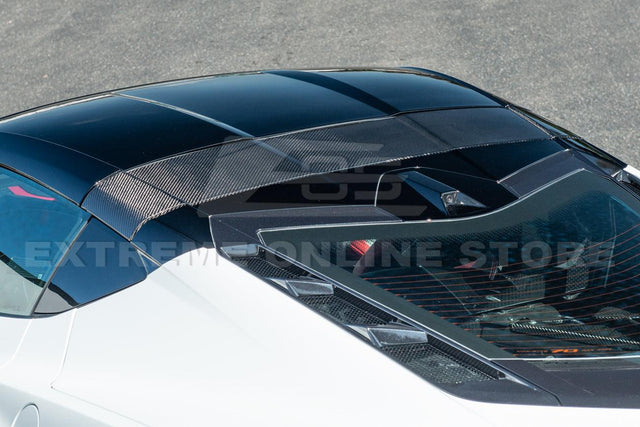 Chevrolet Corvette C8 Carbon Fiber Top Roof Pillar Bow