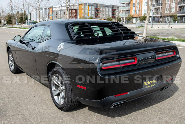 2008+ Dodge Challenger Rear Window Louver Sun Shade Cover