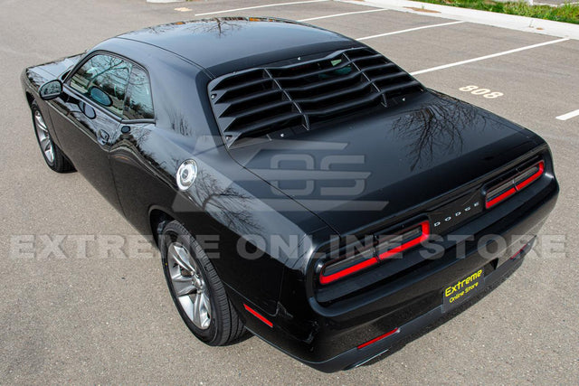 2008+ Dodge Challenger Rear Window Louver Sun Shade Cover