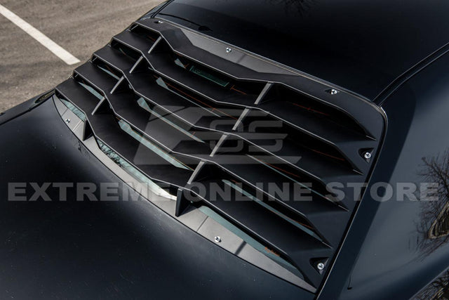 2008+ Dodge Challenger Rear Window Louver Sun Shade Cover