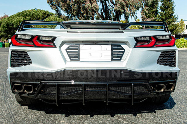 Chevrolet Corvette C8 Z51 Add-On Rear Diffuser Fin