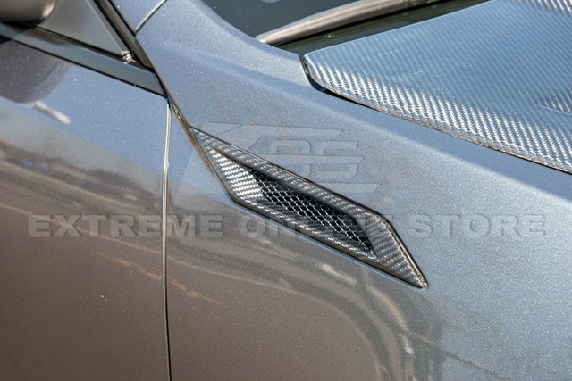 2009-15 Cadillac CTS-V Carbon Fiber Side Bumper Fender Vents