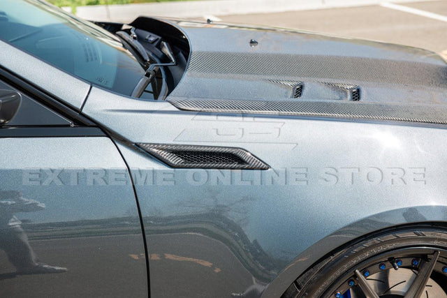 2009-15 Cadillac CTS-V Carbon Fiber Side Bumper Fender Vents