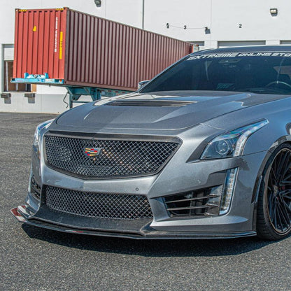 2016-19 Cadillac CTS-V Carbon Fiber Front Grille Insert
