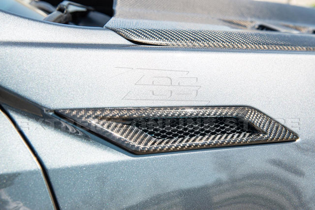 2009-15 Cadillac CTS-V Carbon Fiber Side Bumper Fender Vents