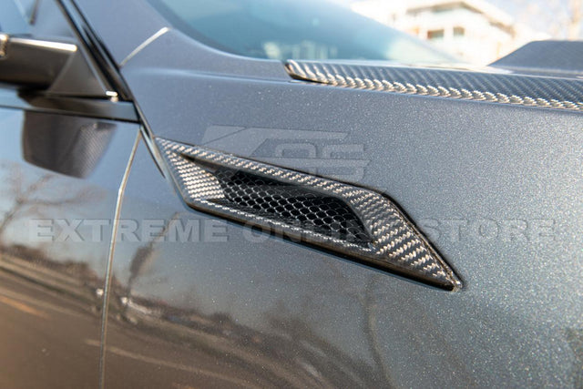 2009-15 Cadillac CTS-V Carbon Fiber Side Bumper Fender Vents