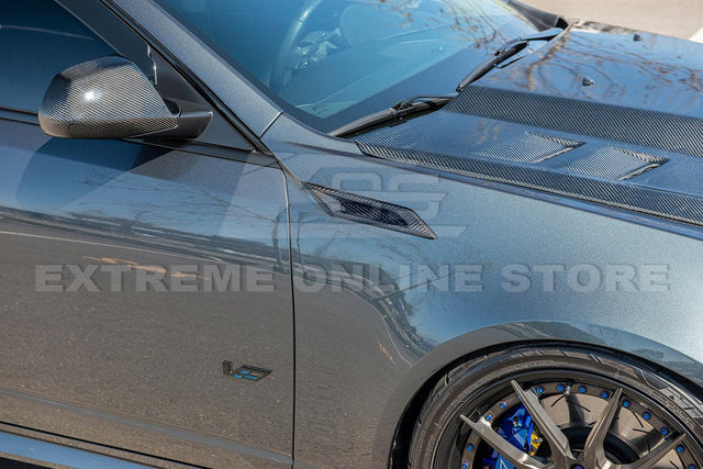 2009-15 Cadillac CTS-V Carbon Fiber Side Bumper Fender Vents