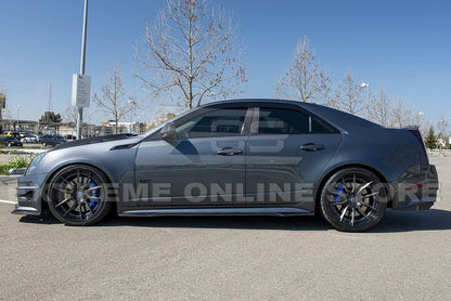 2009-15 Cadillac CTS-V Sedan / Wagon Carbon Fiber Side Skirts