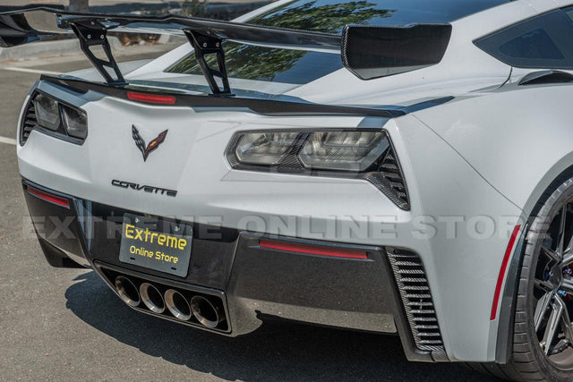 Corvette C7 Carbon Fiber Replacement Rear Diffuser Vent