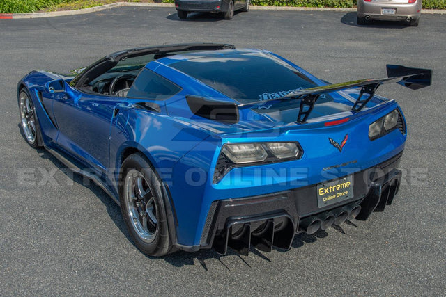 Chevrolet Corvette C7 Add On Rear Bumper Diffuser