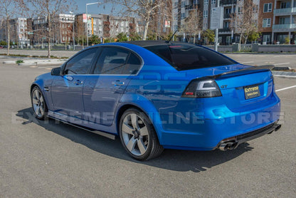 2008-09 Pontiac G8 Carbon Fiber Front Splitter & Side Skirts