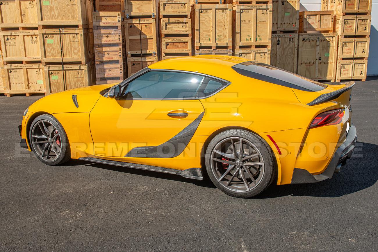 2020-Up Toyota Supra A90 CF Edition Side Skirts