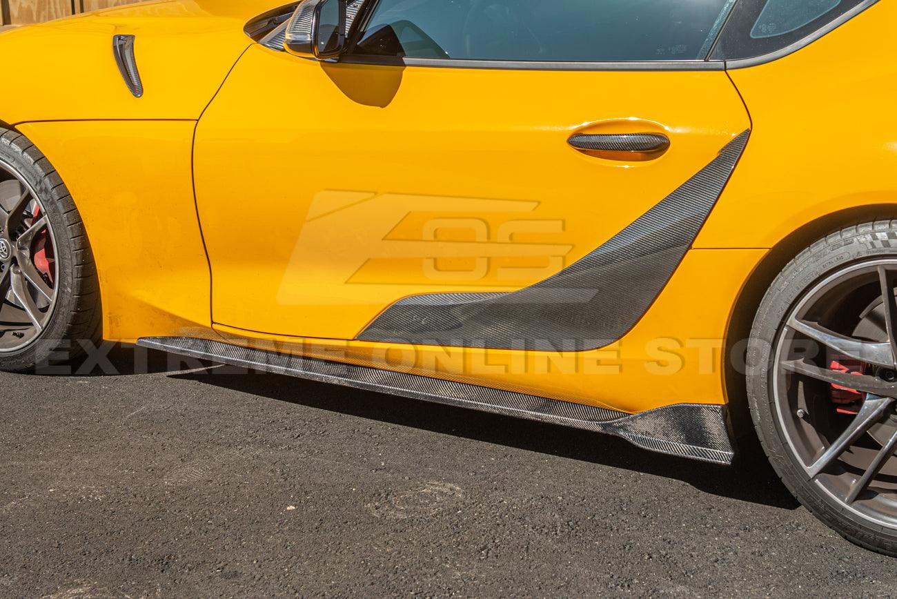 2020-Up Toyota Supra A90 CF Edition Side Skirts