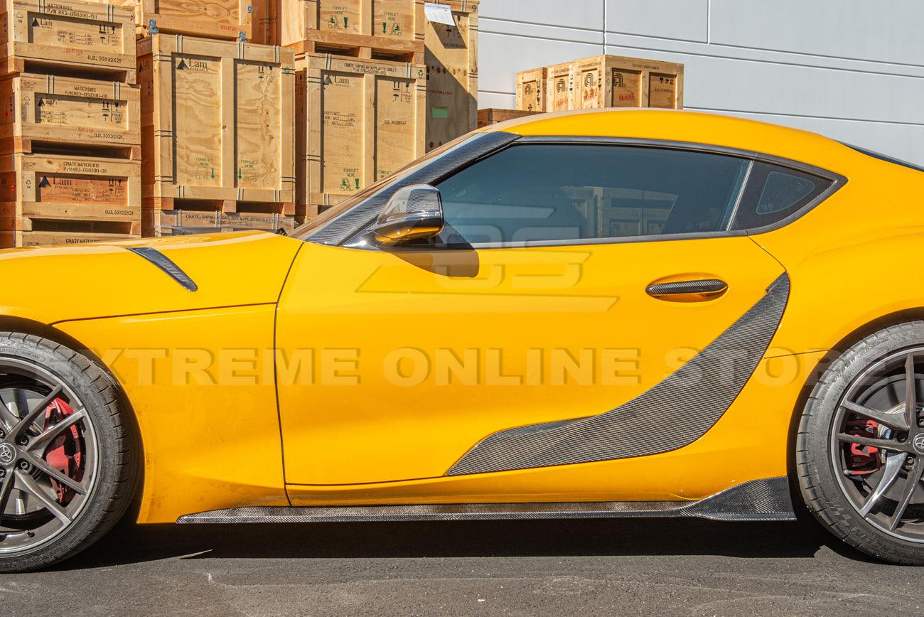 2020-Up Toyota Supra A90 CF Edition Side Skirts