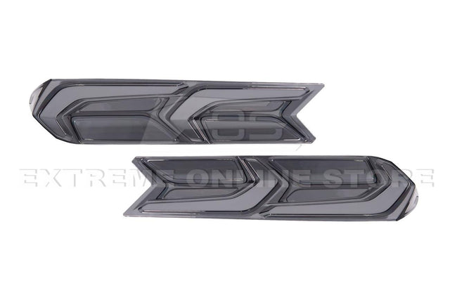 Chevrolet Corvette C8 Dark Tinted Rear Light Cover