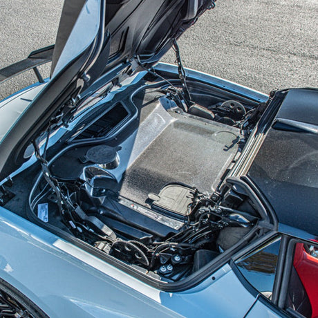 EOS Corvette C8 HTC Carbon Fiber Engine Bay Panel Cover