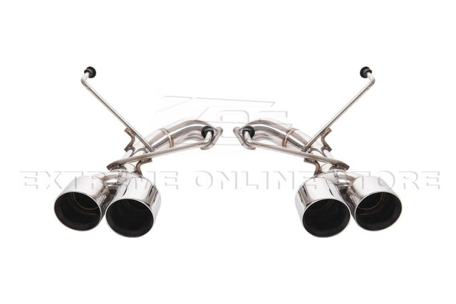 2011-14 Subaru Impreza WRX / STi Muffler Delete Axle Back Quad Exhaust