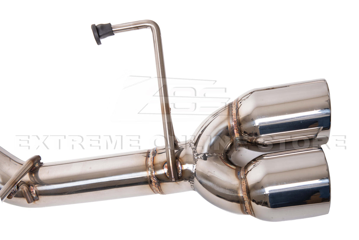 2011-14 Subaru Impreza WRX / STi Muffler Delete Axle Back Quad Exhaust