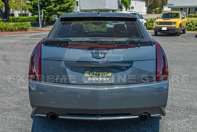 2009-15 Cadillac CTS Sedan Carbon Fiber Rear Diffuser