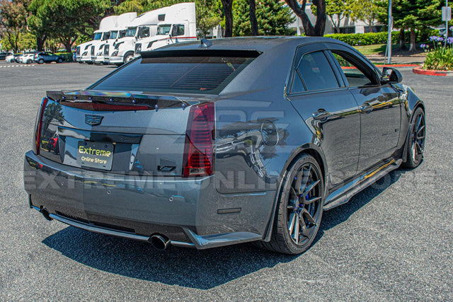 2009-15 Cadillac CTS Sedan Carbon Fiber Rear Diffuser