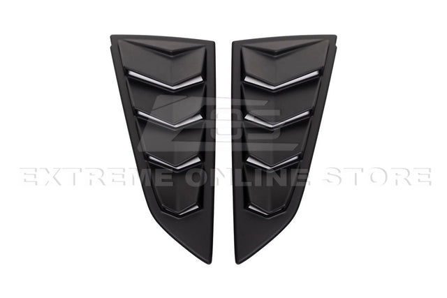 Corvette C7 Track Package Side Quarter Window Louver