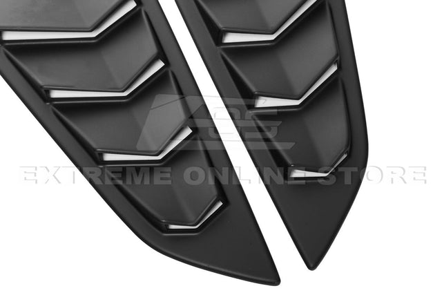 Corvette C7 Track Package Side Quarter Window Louver