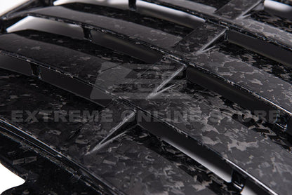 2020-23 Ford Mustang GT500 Carbon Fiber Front Hood Vent & Rain Tray Cover