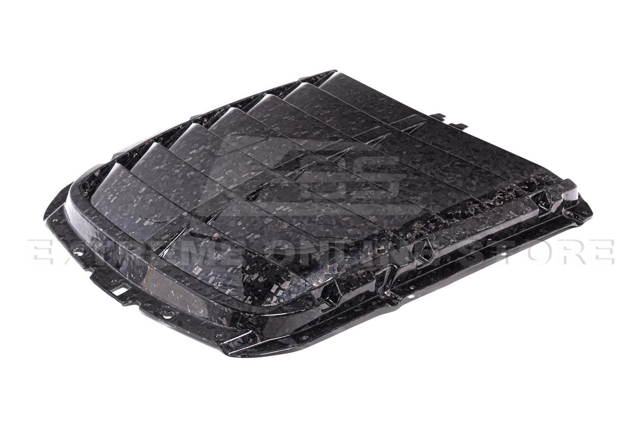 2020-23 Ford Mustang GT500 Carbon Fiber Front Hood Vent & Rain Tray Cover