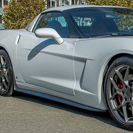 Corvette C6 Base | ZR1 Conversion Side Skirts Rocker Panels