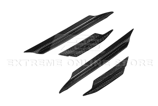 Corvette C8 Carbon Fiber Side Canards Dive Plane