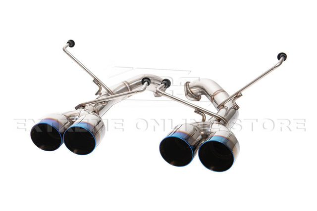 2011-14 Subaru Impreza WRX / STi Muffler Delete Axle Back Quad Exhaust