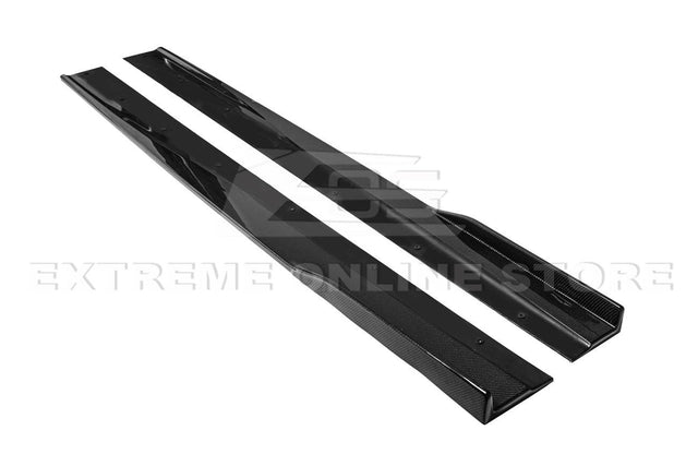 2013-15 Chevrolet SS Carbon Fiber Front Lip Splitter Side Skirts & Rear Spoiler