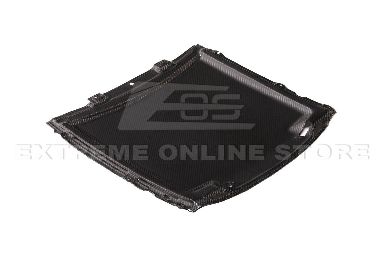 2020-23 Ford Mustang GT500 Carbon Fiber Front Hood Vent & Rain Tray Cover