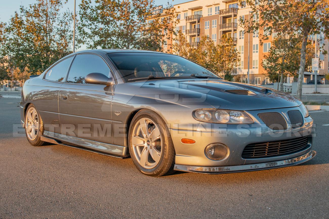 2004-06 Pontiac GTO Carbon Fiber Side Skirts Rocker Panels
