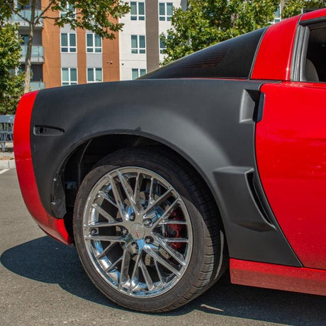 Chevrolet Corvette C6 ZR1 Widebody Conversion Rear Side Fenders