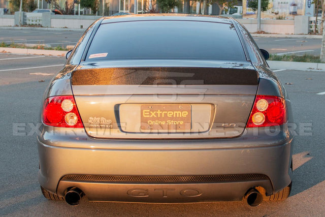 2004-06 Pontiac GTO Carbon Fiber Rear Trunk Spoiler